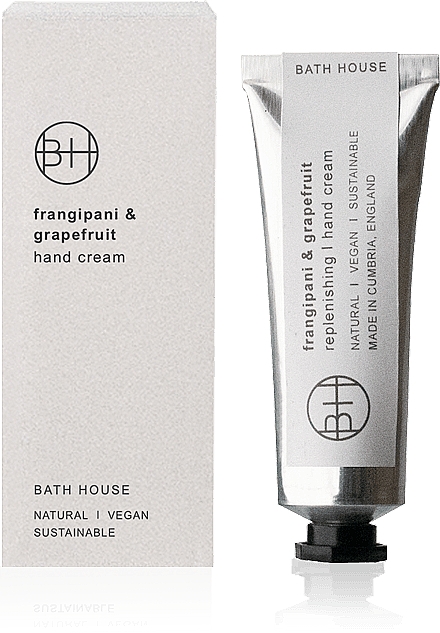 Bath House Frangipani & Grapefruit Hand Cream - Крем для рук — фото N1