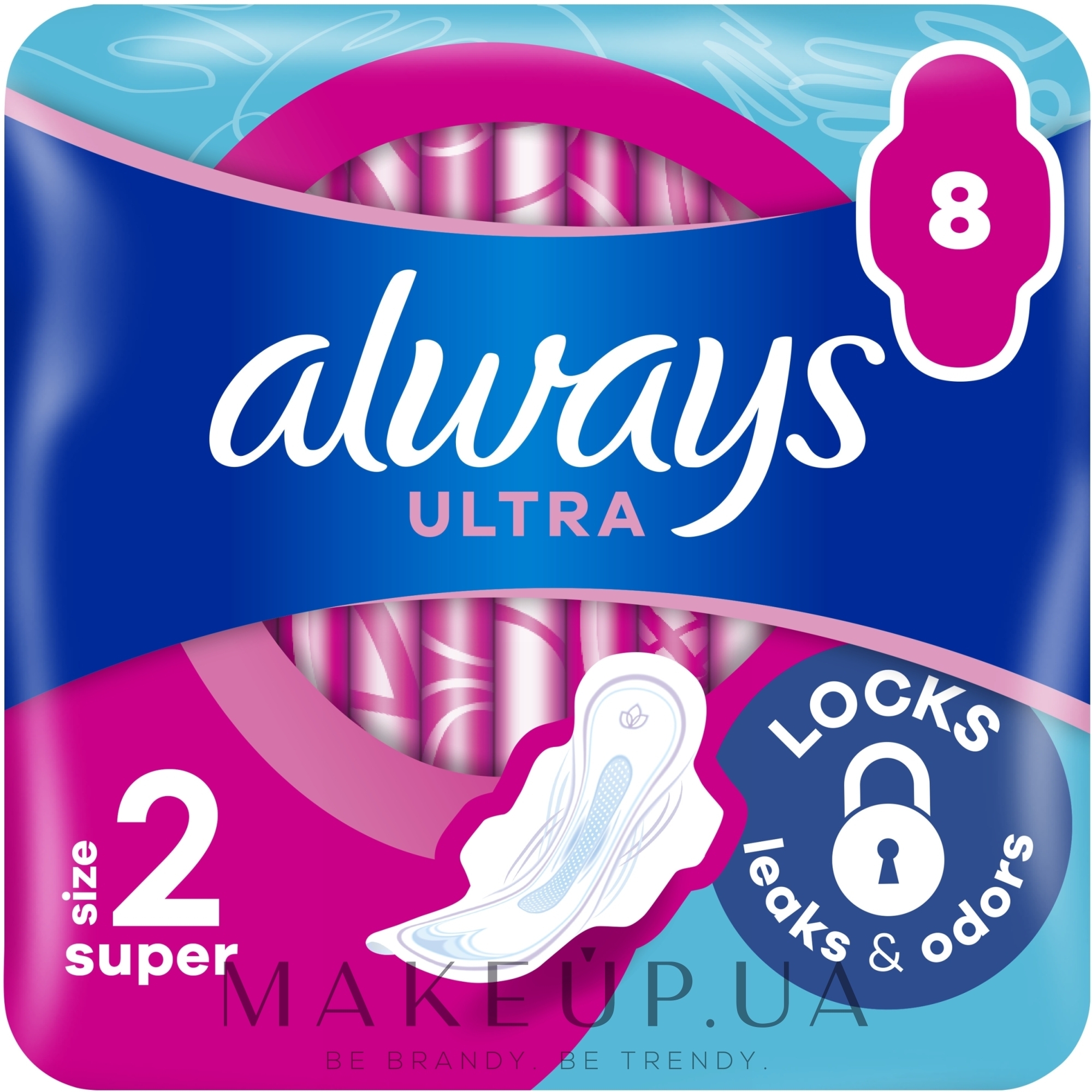Гігієнічні прокладки, 8 шт. - Always Ultra Super Plus — фото 8шт
