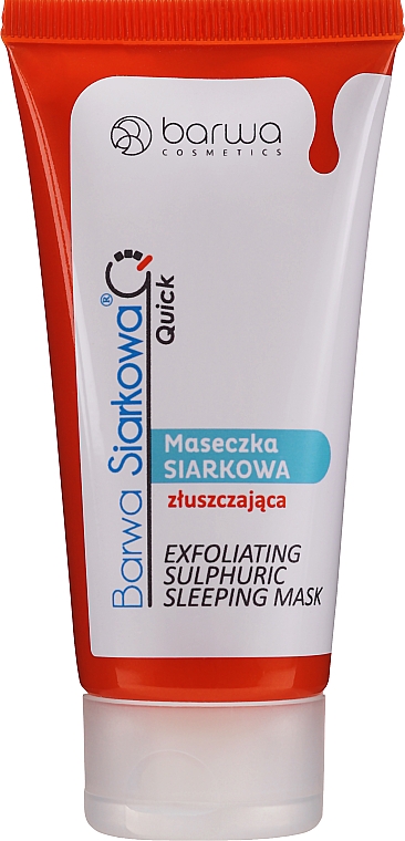 Маска для лица отшелушивающая - Barwa Siarkowa Sulphuric Peel-Off Mask — фото N3