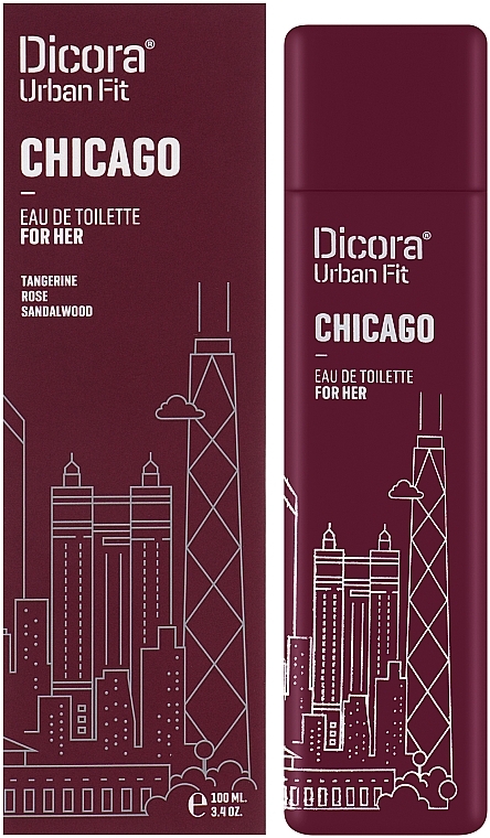 Dicora Urban Fit Chicago - Туалетна вода — фото N3