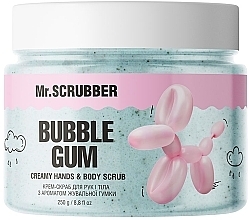 Духи, Парфюмерия, косметика Крем-скраб для рук и тела с ароматом жевательной резинки - Mr.Scrubber Bubble Gum