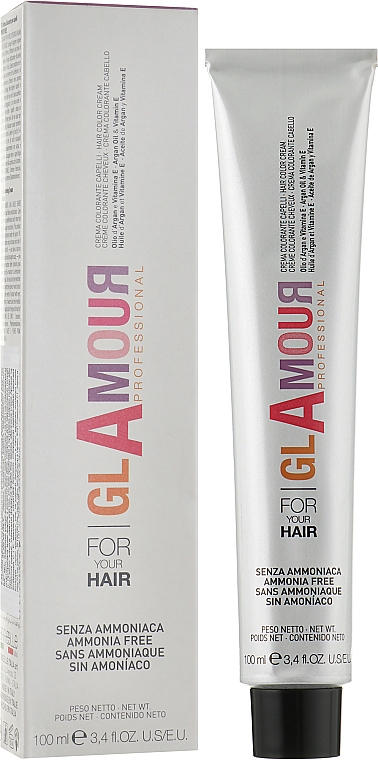 Безаммиачная крем-краска для волос - Erreelle Italia Glamour Professional Ammonia Free 