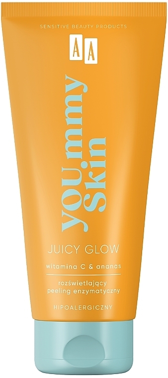 Энзимный скраб с витамином С и ананасом - AA Cosmetics YOU.mmy Juicy Glow Enzyme Scrub With Vitamin C And Pineapple — фото N1