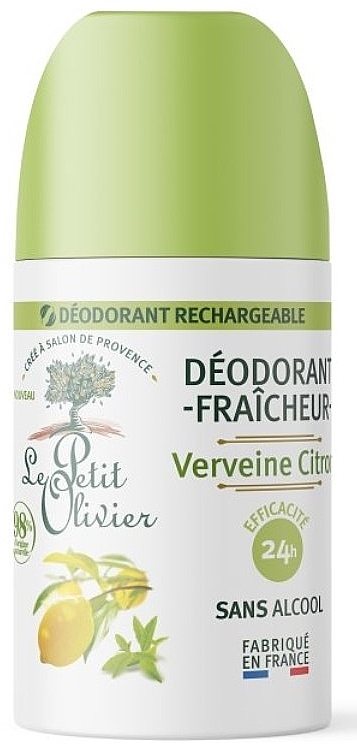 Дезодорант з екстрактом вербени та лимона - Le Petit Olivier Fresh Deodorant Lemon Verbena