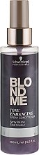 Спрей-кондиціонер для холодних відтінків блонд - Schwarzkopf Professional Blondme Tone Enhancing Spray Conditioner Cool Blondes — фото N1