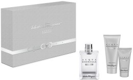 Парфумерія, косметика Salvatore Ferragamo Acqua Essenziale Colonia - Набір (edt 100ml + s/g 100ml + a/sh/b 50ml)