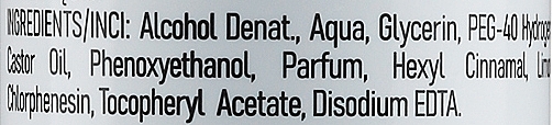 Антибактеріальна рідина для догляду та гігієни рук «Суниця» - Dermo Pharma Antibacterial Liquid Alkohol 65% — фото N3