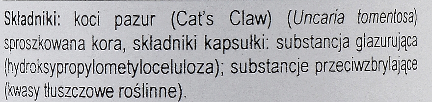 Вітаміни "Котячий кіготь" - Now Foods Cats Claw — фото N2