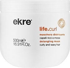Маска для вьющихся и волнистых волос - Ekre Life.Curl Detangling Curly & Wavy Hair Mask — фото N2
