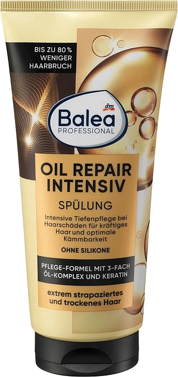 Восстанавливающий интенсивный бальзам-ополаскиватель - Balea Oil Repair Intensiv Conditioner Balm