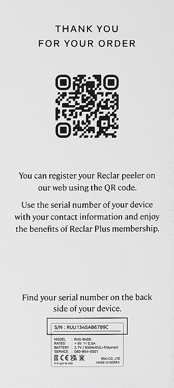 Очищувальний засіб для обличчя - Reclar Peeler Gold Plus — фото N5