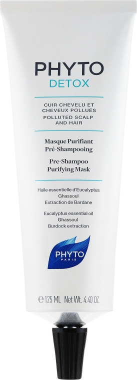 Маска для волосся - Phyto Pre-Shampoo Purifying Mask — фото N1