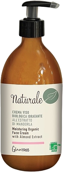 Увлажняющий крем для лица - Delta Studio Naturale Cream Moisturising Face Cream With Almond Extract — фото N3