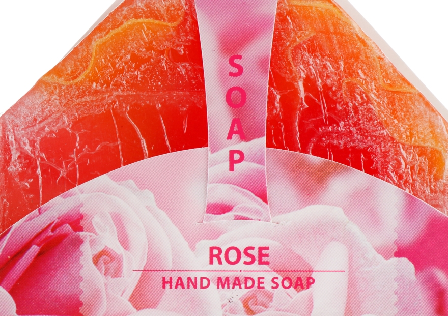 Глицериновое мыло ручной работы нарезанное "Роза" - BioFresh Rose Glycerin Soap