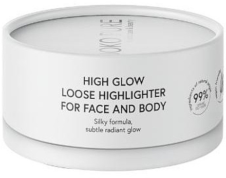 Хайлайтер для лица и тела - Joko Pure High Glow Loose Highlighter For Face And Body — фото N1