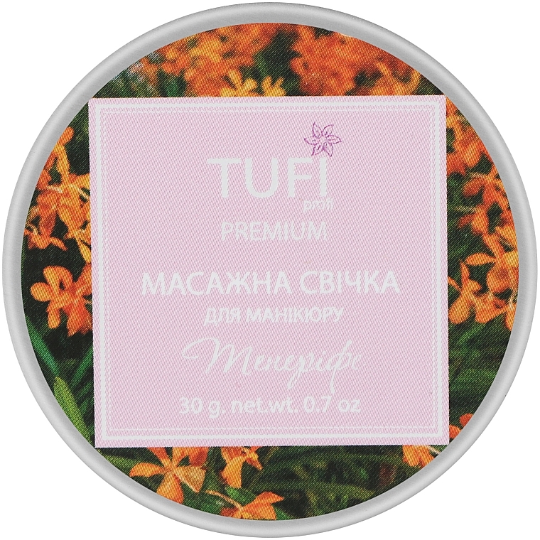 Масажна свічка для манікюру "Тенерифе" - Tufi Profi Premium — фото N1