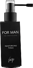 Тонік, запобігаючий випадінню волосся - vitality's For Man Reinforcing Tonic — фото N1