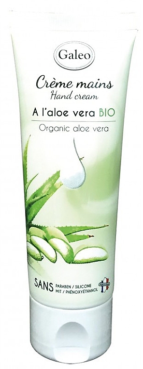 Крем для рук с алоэ вера - Galeo Aloe Vera BIO Hand Cream — фото N1