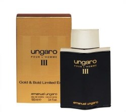 Духи, Парфюмерия, косметика Ungaro Pour L'Homme III Gold & Bold Limited Edition - Туалетная вода