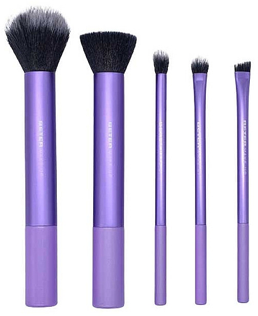 Набор кистей для макияжа, 5 шт. - Beter Life Collection Makeup Brush Set — фото N3