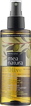 Парфумерія, косметика Суха олія-спрей для волосся й тіла - Mea Natura Olive Dry Oil Intense Hydration Hair&Body