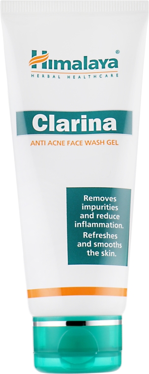 Гель для умывания против прыщей - Himalaya Herbals Clarina Anti-Acne Face Wash Gel — фото N1