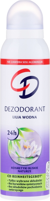 Дезодорант-спрей "Водяна лілія" - CD Deo — фото N1