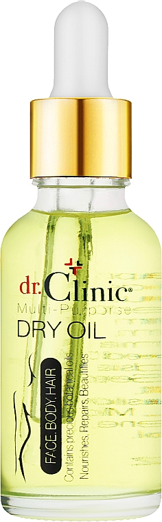 Мультифункціональна суха олія - Dr. Clinic Multi-Purporse Dry Oil — фото N1