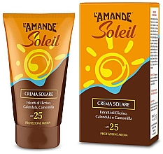 Солнцезащитный крем - L'amande Soleil Crema Solare SPF 25 — фото N1