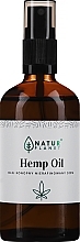 Конопляное масло нерафинированное - Natur Planet Hemp Oil — фото N1