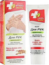Крем для рук живильний від зморшок і пігментних плям - Биокон Чергова Аптека Еколла — фото N1