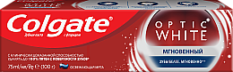 Отбеливающая зубная паста "Optic White Мгновенный" - Colgate Optic White Sparcling mint — фото N6