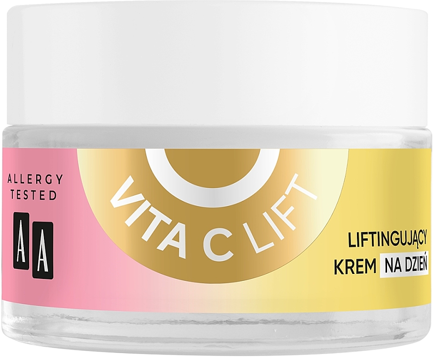 Денний ліфтрин-крем для обличчя 50+ - AA Vita C Lift Lifting Day Cream — фото N2