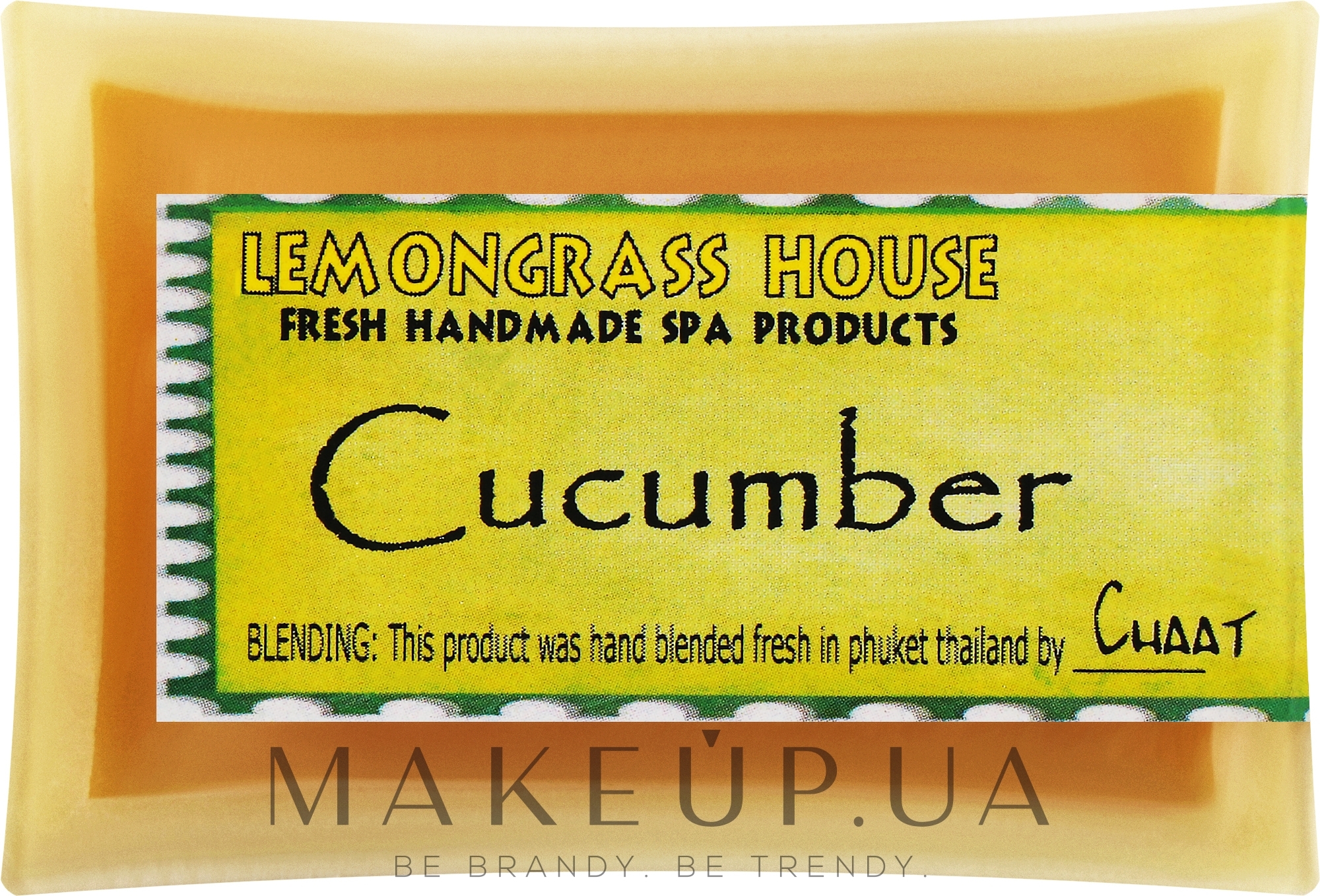 Мыло "Огуречное" - Lemongrass House Cucumber Absolute Soap — фото 40g