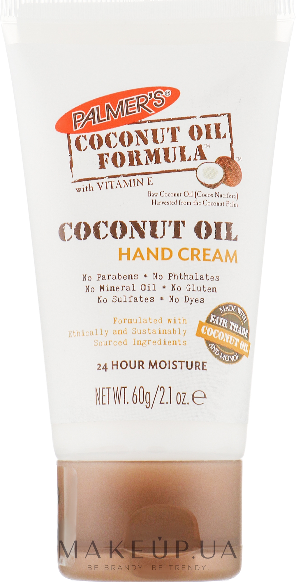 Крем для рук с кокосовым маслом и витамином E - Palmer's Coconut Oil Formula with Vitamin E Hand Cream — фото 60g