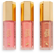 Парфумерія, косметика Набір - I Heart Revolution x Disney Fairytale Sleeping Beauty Lip Gloss Set (lipgloss/3x3.6ml)