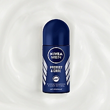 Дезодорант шариковый "Защита и забота" - NIVEA MEN Protect and Care Deodorant Roll-On 48H — фото N2