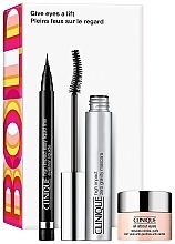 Духи, Парфюмерия, косметика Набор - Clinique High Impact Zero Gravity Mascara Gift Box (mascara/8ml + eye/liner/0.34g + eye/cr/5ml)