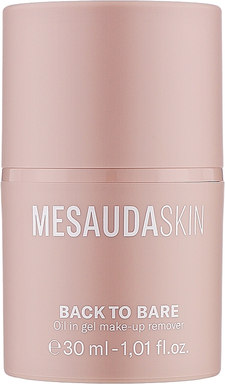 Засіб для зняття макіяжу - Mesauda Skin Back to Bare Oil in Gel Make-Up Remover — фото N1