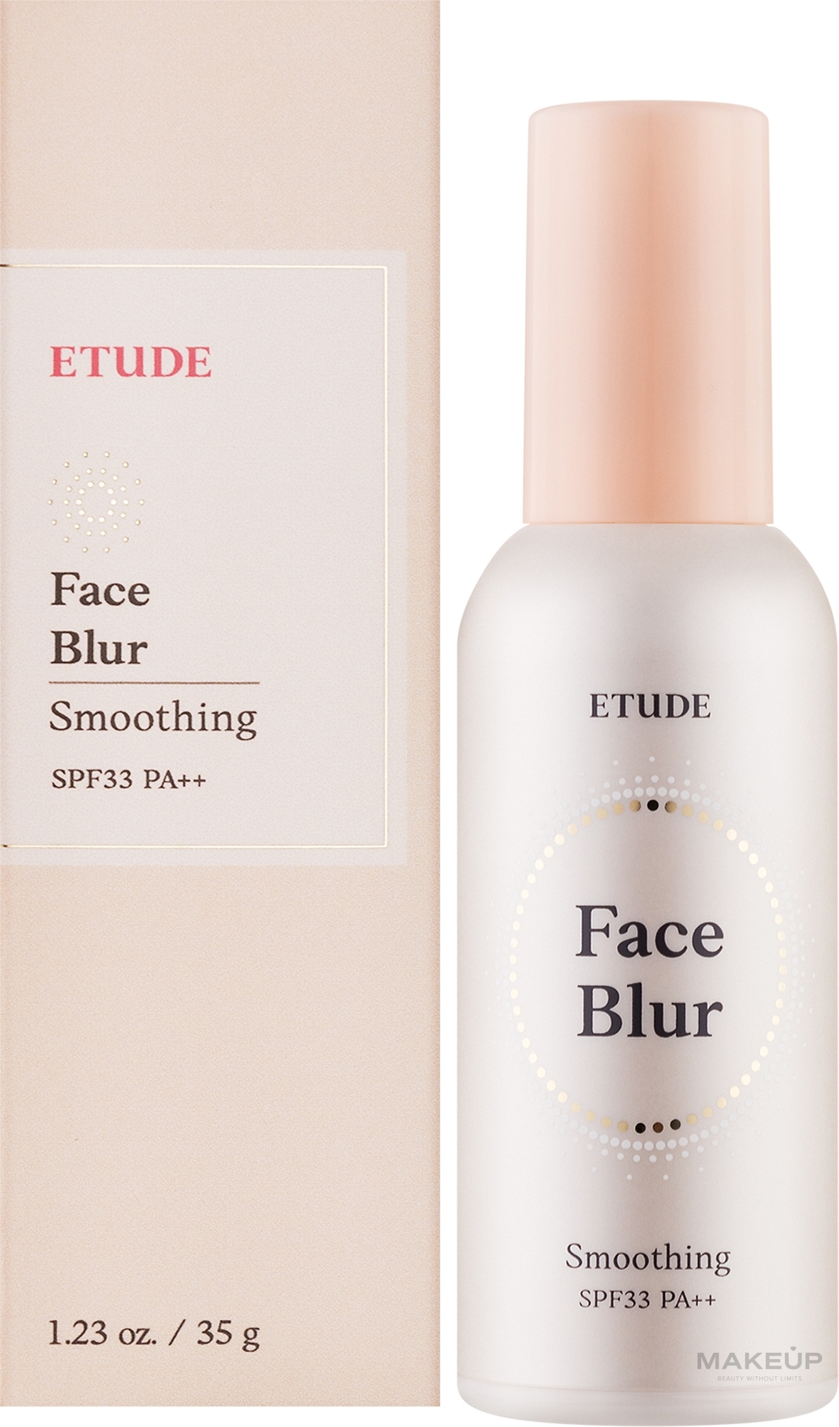 Крем-база під макіяж - Etude Face Blur SPF33 PA++ Smoothing — фото 35g