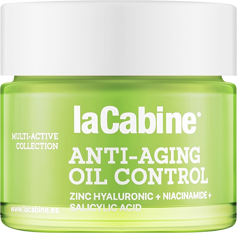 Антивозрастной крем-гель для комбинированной и жирной кожи лица - La Cabine Anti Aging Oil Control Cream — фото N1