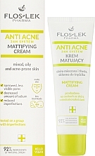 УЦЕНКА Крем для лица - Floslek Mattifying Mixed Oily And Acne-prone Skin Cream * — фото N2