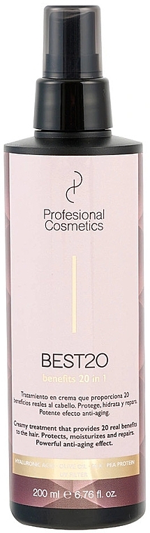 Экспресс-кондиционер для волос 20в1 - Profesional Cosmetics Best20 Treatment Spray — фото N1