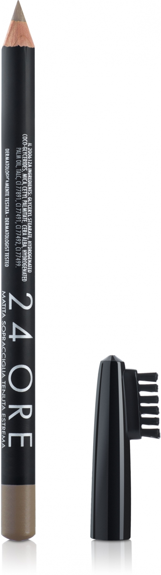 Косметичний олівець для брів, стійкий - Deborah 24Ore Eyebrow Pencil — фото 281