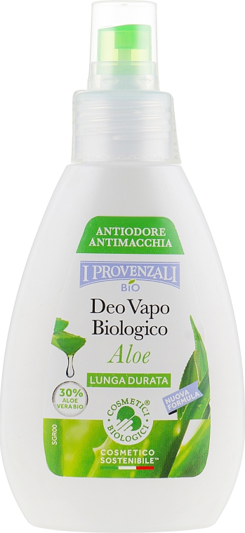 Дезодорант-спрей з органічним соком алое - I Provenzali Aloe Deo Vapo