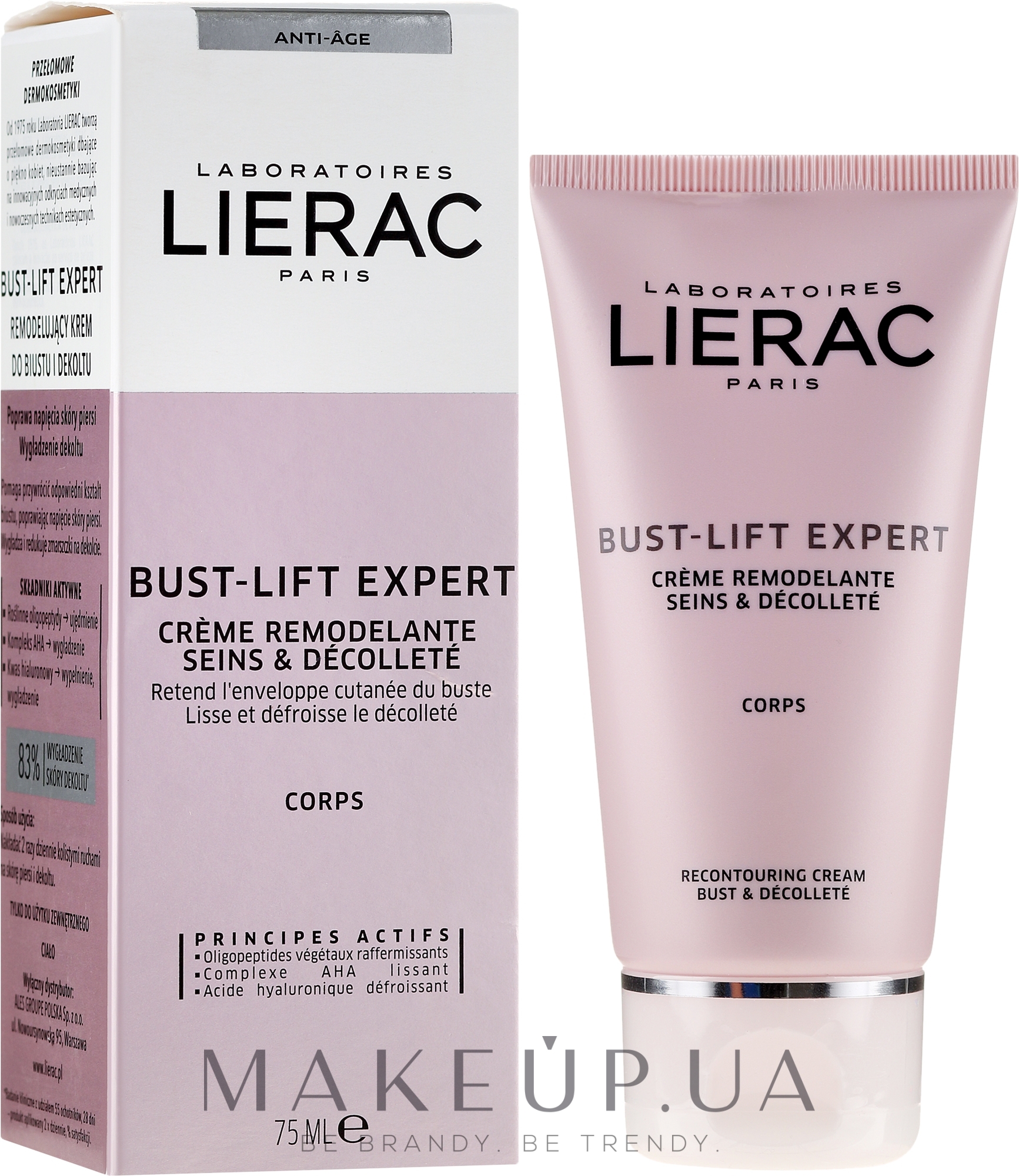 Lierac Bust-Lift Expert Recontouring Cream - Крем ремоделирующий для бюста  и зоны декольте: купить по лучшей цене в Украине | Makeup.ua