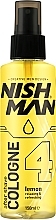 Одеколон після гоління - Nishman Lemon Cologne No.4 — фото N1