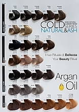 Крем-фарба для волосся Glamour Professional з пантенолом, оліями макадамії та аргана, гідролізованим шовком - Erreelle Italia * — фото N6