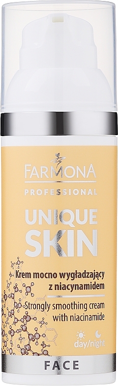 Разглаживающий крем с ниацинамидом - Farmona Professional Unique Skin Strongly Smoothing Cream With Niacinamide