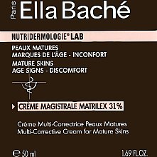 Крем для лица "Мажистраль Матрилекс 31%" - Ella Bache Nutridermologie® Lab Face Multi-Corrective Cream For Mature Skins — фото N2